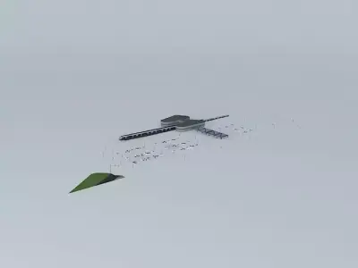 Southend Airport  Train Station Free 3D model