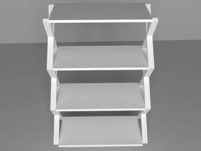 furniture cupboard Low-poly 3D model