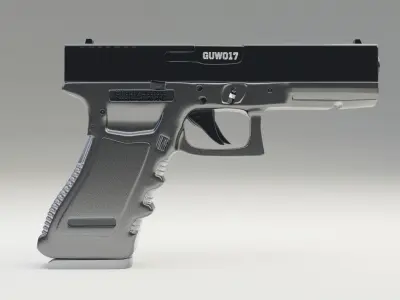 LOCK G64 Semi-Automatic Pistol 3D model