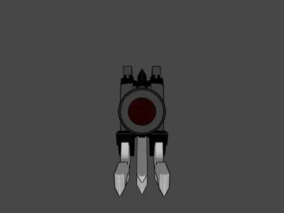 Harbinger sword 3D model