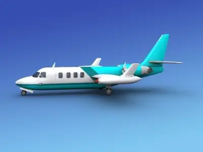 IAI Westwind II V 3D model purchase