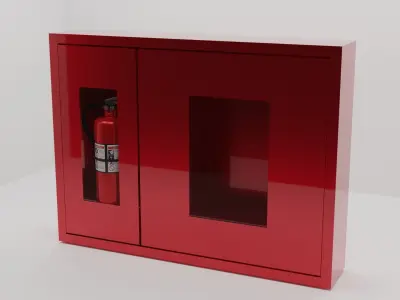 Fire Cabinet  3D model