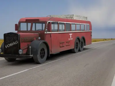 Vomag Omnibus 3D model