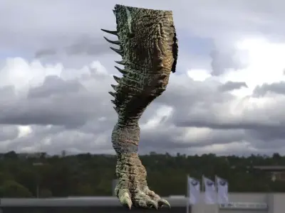 Dragon Leg 3D model