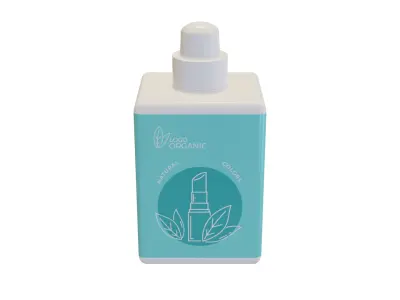 SERUM BOTTEL Bottle Containers 3D model