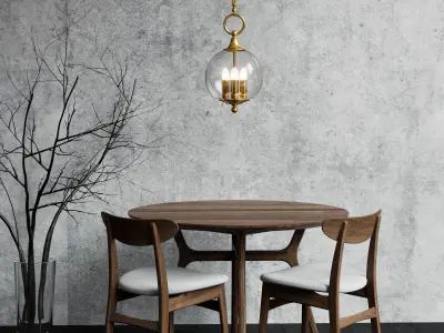 Chandelier Aqua SKU 23085 Free 3D model