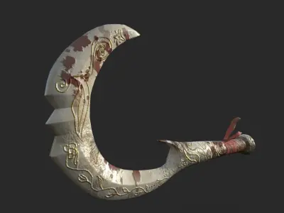 Weapon -  Aquila Hak  PRB Model Free low-poly 3D model