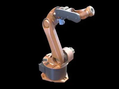 robot arms  Free 3D model