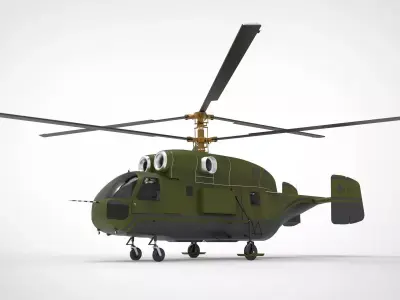 Kamov Ka-32 3D model purchase