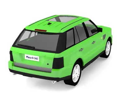 Auto Jaguar 3D model