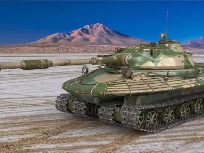 Tank Object 279 Vray 3D model