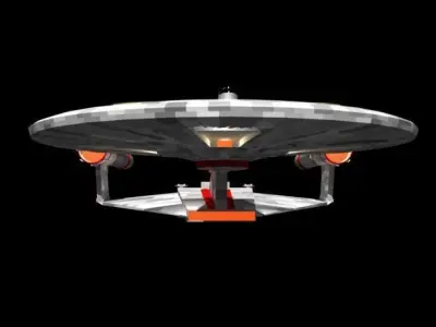 Lost Ship Free low-poly 3D model