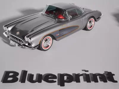 ArchViz Car Assets P09 - Unreal Engine 5 3D model