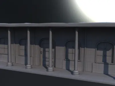 historical House 1 3D model