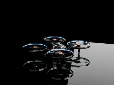 Drone  3D model buy
