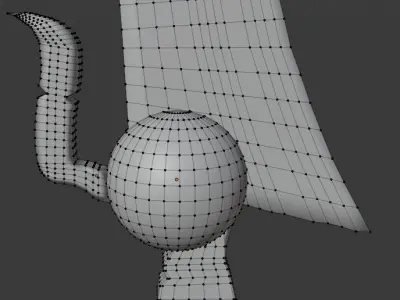 Snow Beast Sword 3D model
