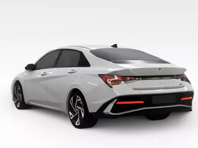 Hyundai Elantra 2025 3D model