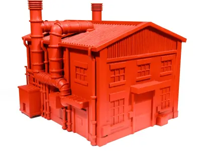 Factory 2 3D print model