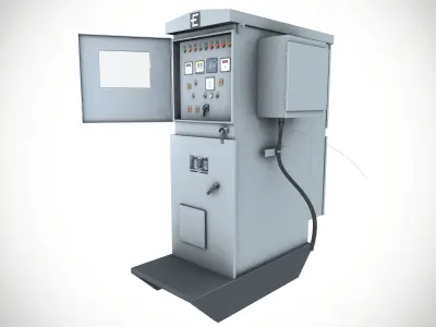 Electrical Switch Box 3D model