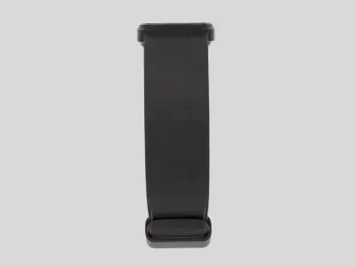 3D Realistic Smartwatch Model with Black Strap Low-poly 3D model
