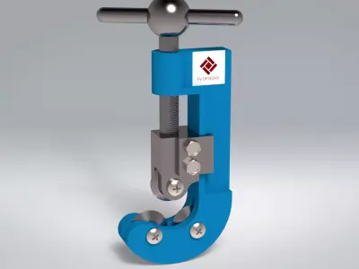 Pipe cutter 3D 3D model