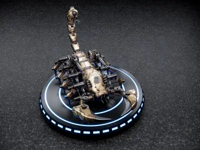 Bionic Scorpion 3D model