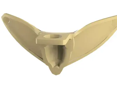 Custom 3D print Minifigure Accessory - Minifigure Wings S1 - 06 3D print model