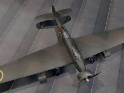 Vickers Wellesley Mk-1 3D model