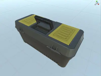Tool box  Low-poly 3D model