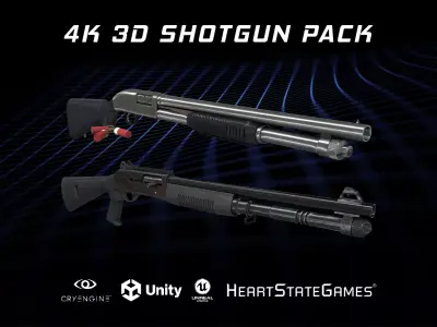 SHOTGUN PACK - 4K Game Ready