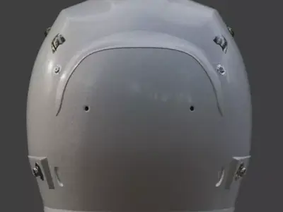 Racing Helmet 3D Model 3D model purchase