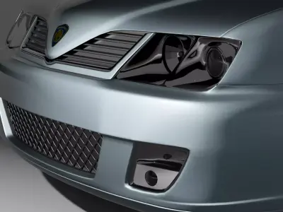 Proton Waja 2000 3D model