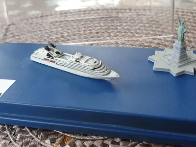 Seabourn Sojourn cruise ship 3D print model 3D print model