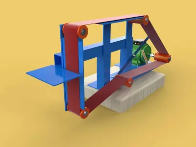 BELT POLISHER GRINDER SANDER ABRASIVE EDGES SHARPENER 3D model