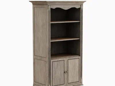 Antique Cupboard 03 Low-poly 3D model