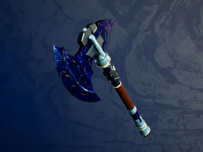 Axe of Honor Low-poly 3D model