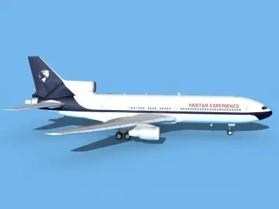 Lockheed L1011 Tristar Experience 3D model