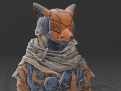Sentinel Fox 3D model
