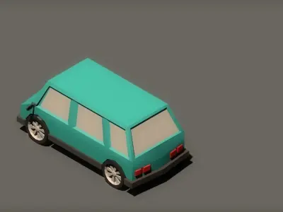 Mini Van 3D model
