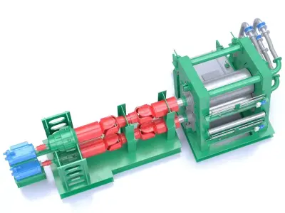 Industrial Coil Equipment 3D model