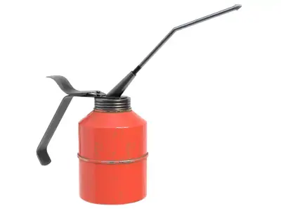 Oil can Low-poly 3D model purchase