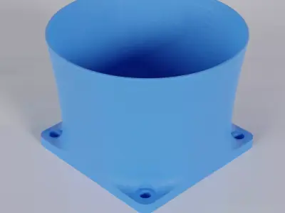 Fan Duct 60mm 3D print model