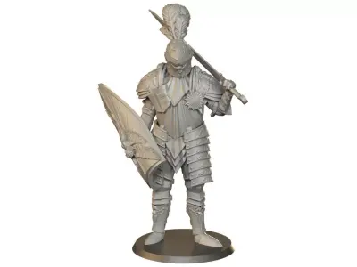 Knight 3D print model