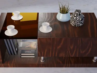 Coffee Table PART 2 3D model