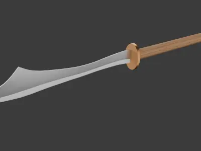 Great Sword of Dao Low-poly 3D model