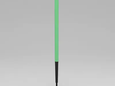 Garden hoe 3d model  3D model