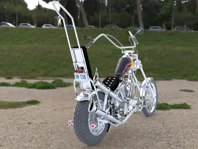Chopper 3D model purchase