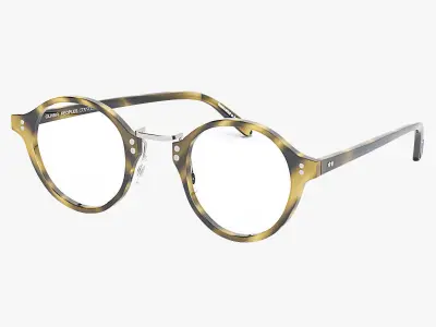Oliver Peoples Op 1955 Cocobolo Antique Gold Sunglass 3D model
