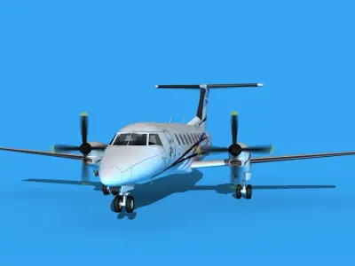 Embraer EMB120 Corporate 4 3D model