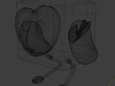 Animal - Owl character 3D model